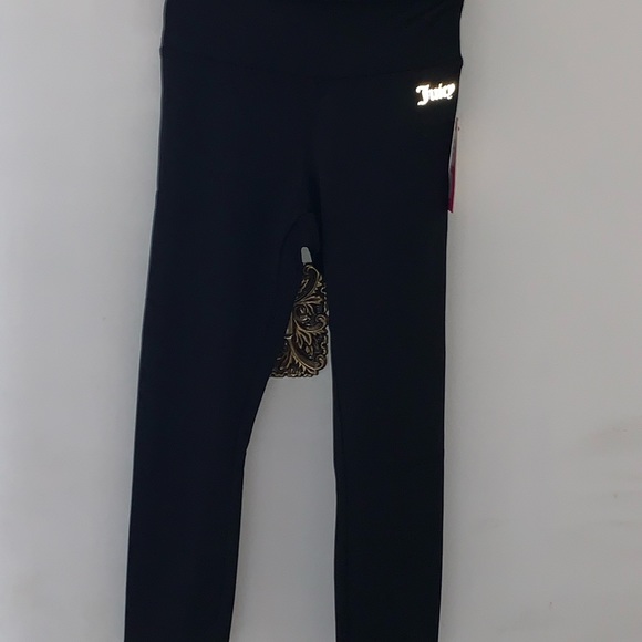 Juicy NWT 3/4 Capri black tight size XS - Picture 4 of 10